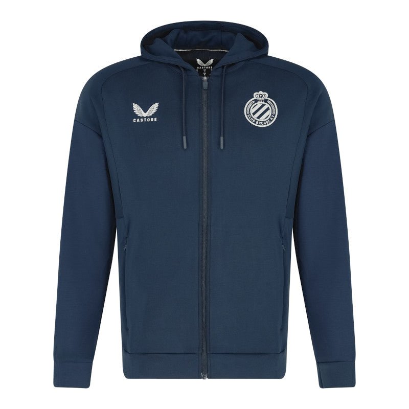 Travel Hooded Jacket Navy 25/26 - Club Brugge Shop