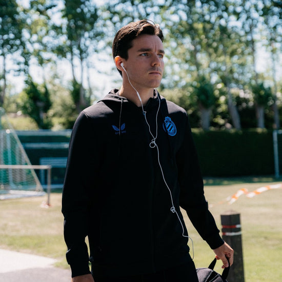 Travel Hooded Jacket Zwart 26/27 - Club Brugge Shop
