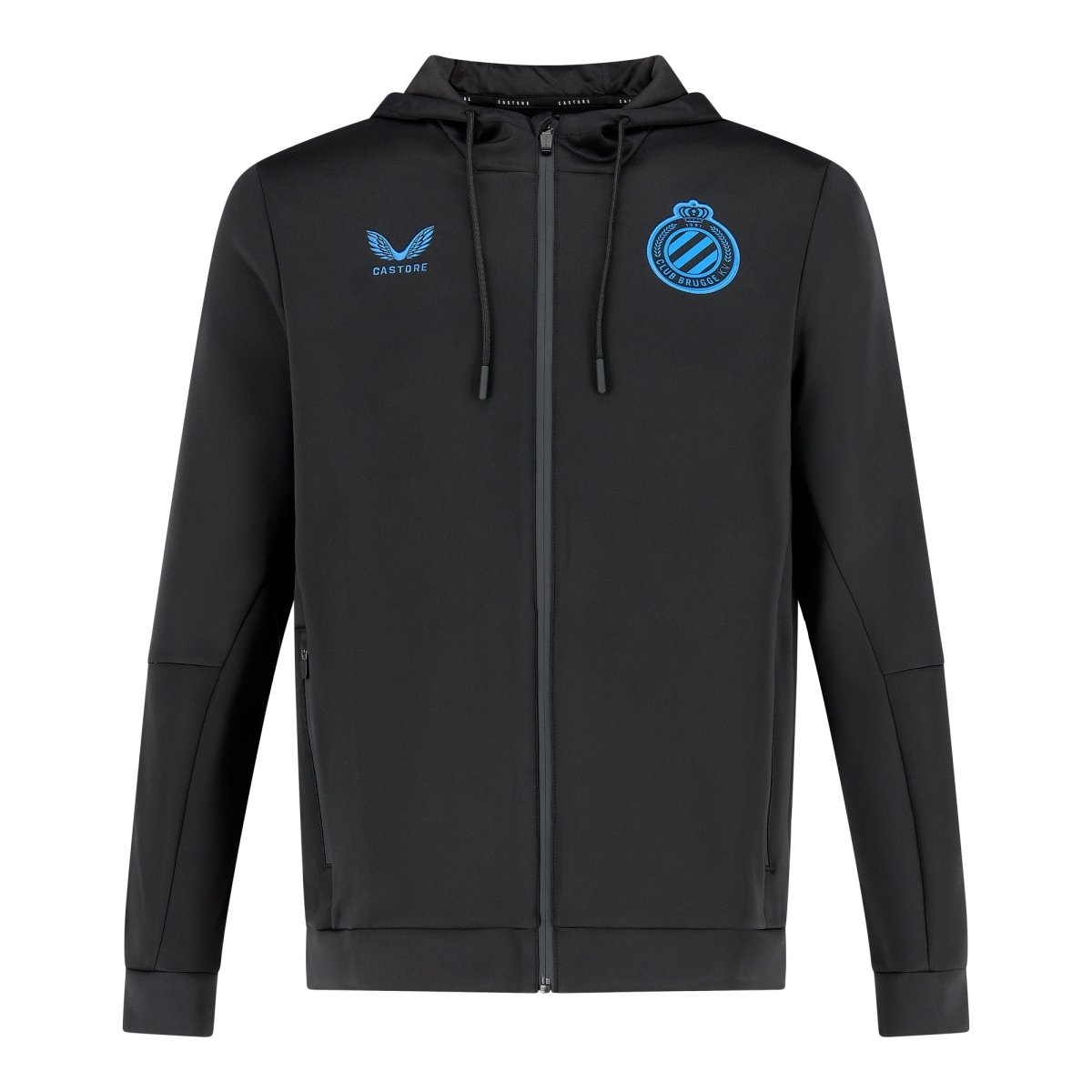 Travel Hooded Jacket Zwart 26/27 - Club Brugge Shop