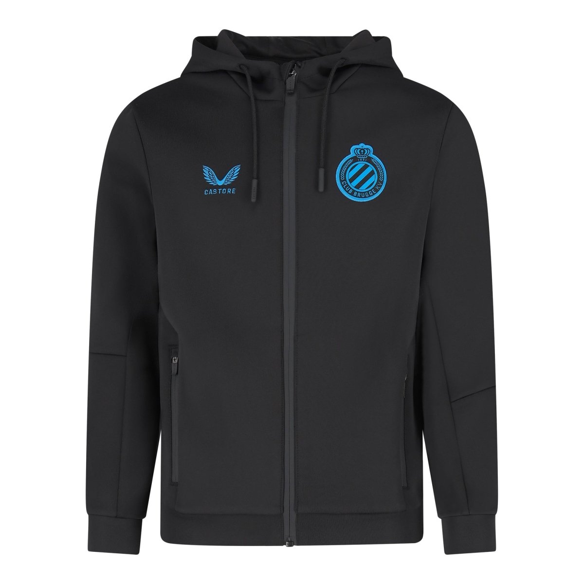 Travel Hooded Jacket Zwart Kids 26/27 - Club Brugge Shop