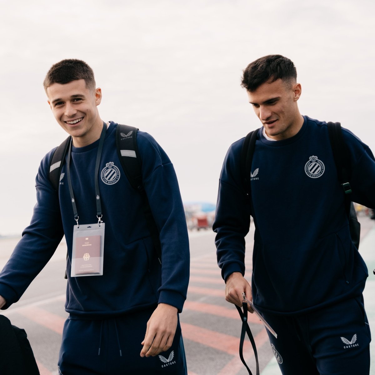 Travel Sweater Navy 25/26 - Club Brugge Shop