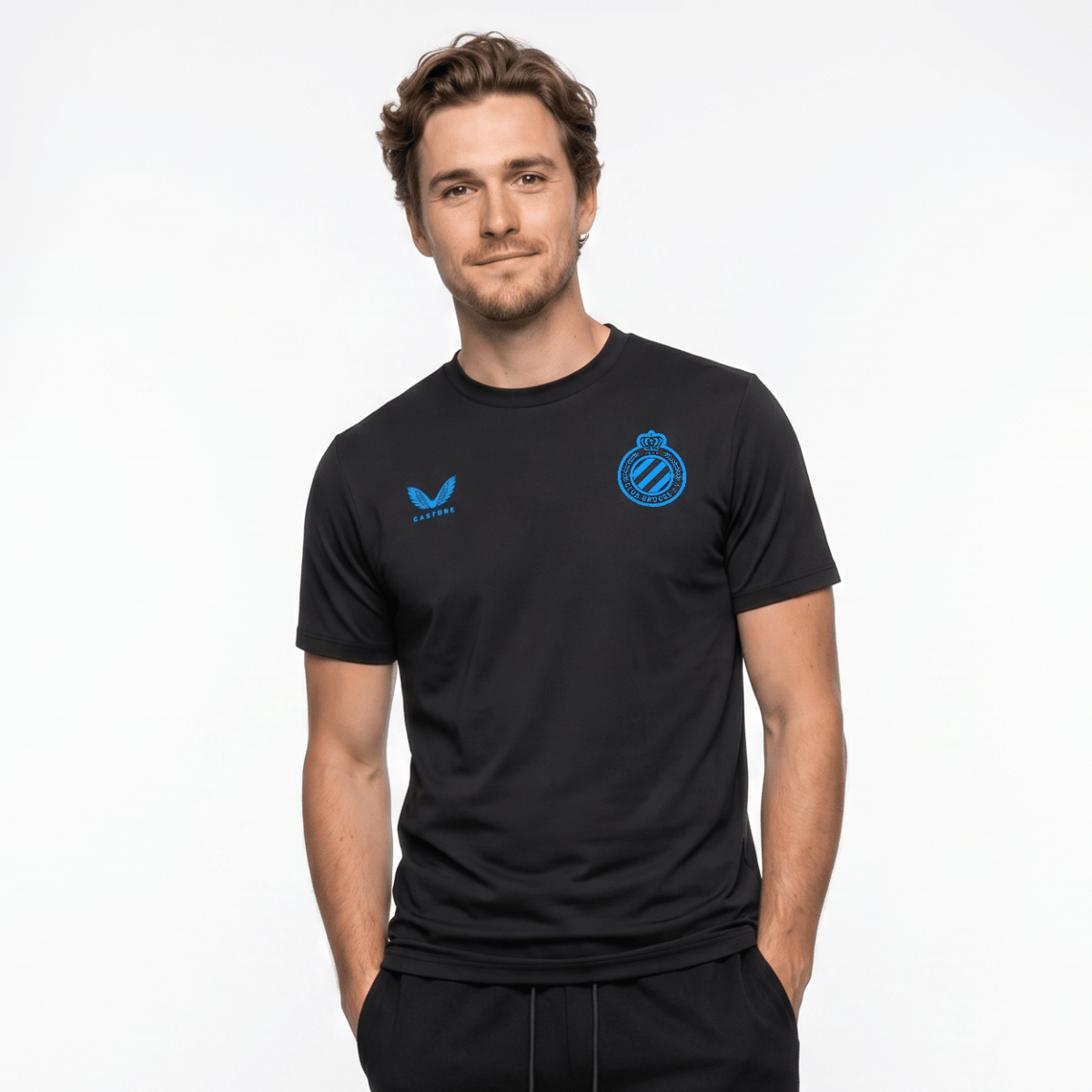 Travel T-Shirt Zwart 26/27 - Club Brugge Shop