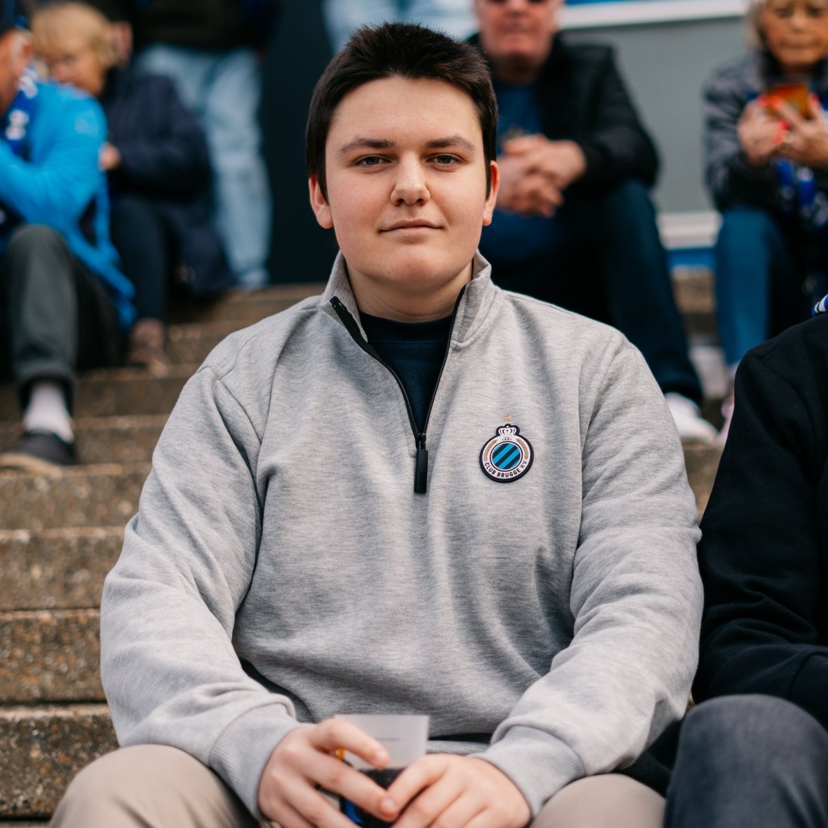 Upcycled sweater - Club Brugge Shop