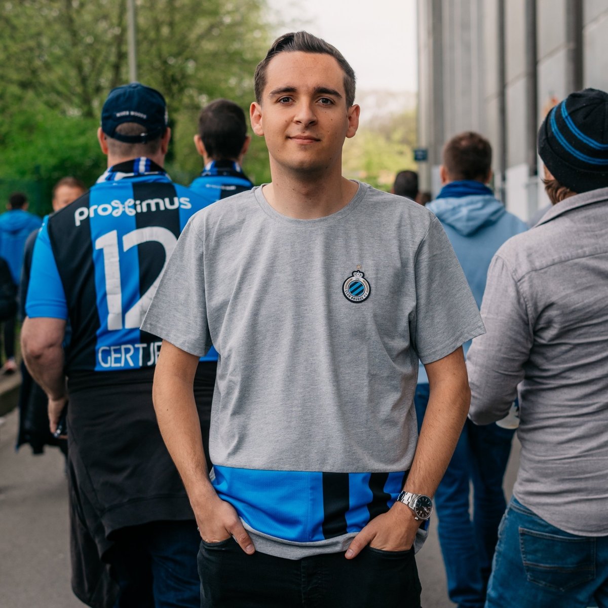 Upcycled T-shirt - Club Brugge Shop