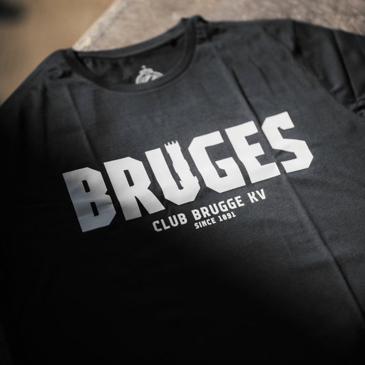 T-shirt Bruges Zwart (kids)