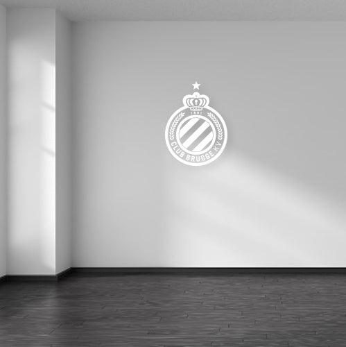 Muursticker Logo Wit